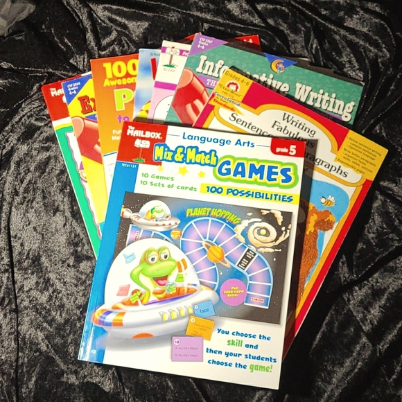 Scholastic Other - Set of 8 WRITING & Lang Arts teacher books